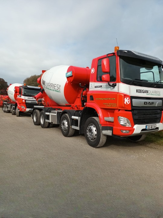 New trucks and Trailers Keegan Quarries